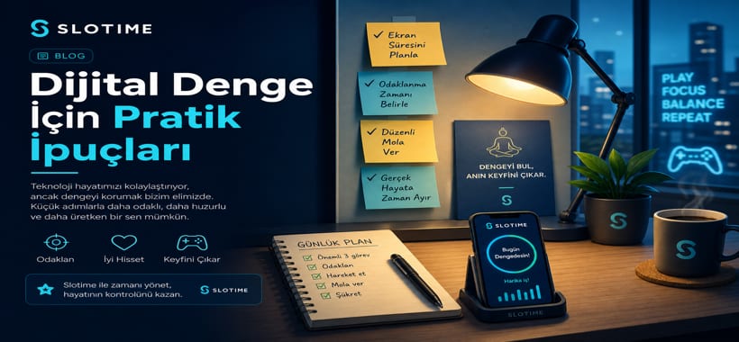 Dijital Denge İçin Pratik İpuçları